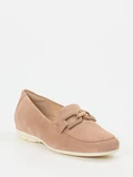Hassia - Slipper aus Veloursleder in beige