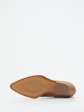 Ralph Harrison – Western-Stiefelette aus Veloursleder Cognac