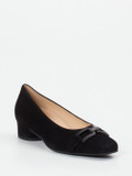 Hassia – Pumps aus Veloursleder schwarz