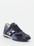 Lloyd – Sneaker aus Kalbleder und Mesh dunkelblau