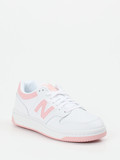 New Balance - Sneaker aus Leder in weiß