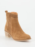 Ralph Harrison – Stiefelette aus Veloursleder Cognac
