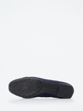 Ara – Blockabsatz-Pumps aus Veloursleder Dunkelblau