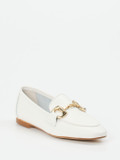 Andrea Puccini – Loafer aus Kalbleder in Offwhite