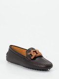 Tod's - Slipper aus Kalbleder in schwarz