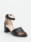 Gabor Comfort – Sandalette aus Lammleder schwarz