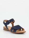 Gabor Comfort – Sandalen aus Nubukleder dunkelblau