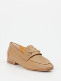 Truman's – Loafer aus genarbtem Hirschleder beige