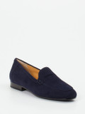 Truman's – Loafer aus Veloursleder Dunkelblau