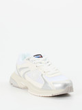 Blauer – Sneaker aus Textil in Off-White