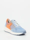 Solidus - Schnürschuh aus Veloursleder in blau