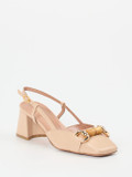 Konstantin Starke – Slingpumps aus Ziegenleder beige