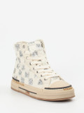 Rebecca White – High-Top-Sneaker aus Textil mit Glitzer