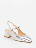 Konstantin Starke - Slingpumps aus Metallic