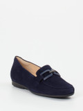 Hassia – Loafer aus Veloursleder marineblau