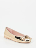 Pretty Ballerinas – Ballerinas aus Synthetik in Gold