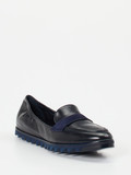 Konstantin Starke - Slipper aus Lammleder in blau
