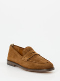 Officine Creative – Loafer aus Veloursleder Cognac