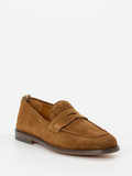 Officine Creative – Loafer aus Veloursleder Cognac
