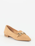 Donna Carolina – Loafer aus Veloursleder Camel