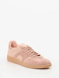 Santoni - Sneaker aus Veloursleder in rosa