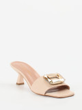 Konstantin Starke – Mules aus Lammleder in Beige