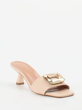 Konstantin Starke – Mules aus Lammleder in Beige