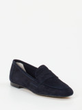 Andrea Puccini – Loafer aus Veloursleder Dunkelblau