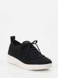 FitFlop – Sneaker aus gestricktem Textil schwarz