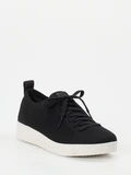 FitFlop - Schnürschuh aus Textil in schwarz