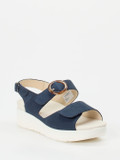 Solidus – Sandalen aus Nubukleder Dunkelblau