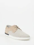 Floris van Bommel – Schnürschuh aus Veloursleder Beige