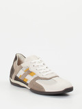 Lloyd – Sneaker aus Kalbleder und Mesh Beige