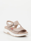 Gabor Comfort – Sandalen aus Nubukleder in Beige