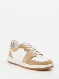 Konstantin Starke – Sneaker aus Kalbleder in Beige
