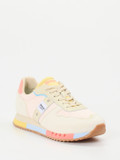 Blauer – Retro-Sneaker aus Veloursleder Beige