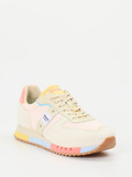 Blauer – Retro-Sneaker aus Veloursleder Beige