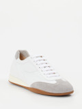 Truman's – Retro-Sneaker aus Hirschleder Weiß
