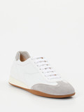 Truman's – Retro-Sneaker aus Hirschleder Weiß