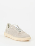 Sioux – Sneaker aus Veloursleder in Hellbeige