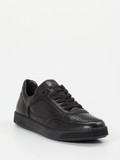 Sioux – Sneaker aus Kalbleder schwarz