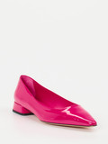 Konstantin Starke – Ballerinas aus Lackleder fuchsia