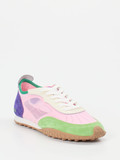 THE HOFF BRAND – Sneaker aus Veloursleder Rosa/Violett