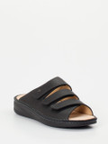 Finn Comfort – Komfort-Pantolette aus Kalbleder schwarz