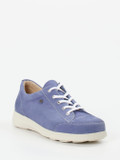 Finn Comfort – Schnürschuh aus Nubukleder lavendelblau