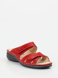 Finn Comfort - Pantolette aus Kalbleder in rot
