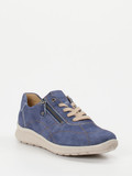 Hartjes – Komfort-Sneaker aus Veloursleder blau