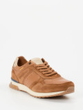 Camel Active – Sneaker aus Kalbleder cognacbraun