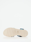 Andrea Sabatini – Riemchensandale aus Glattleder multicolor