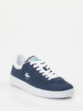 Lacoste – Sneaker aus Veloursleder marineblau